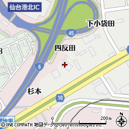 丸幸自動車工業株式会社　ユニック大型サービスセンター仙台新港店周辺の地図