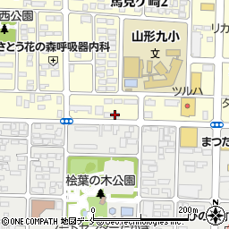 シャーメゾン馬見ケ崎Ａ棟周辺の地図