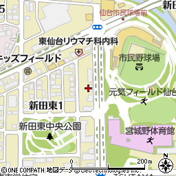 ナブコシステム株式会社　仙台支店周辺の地図