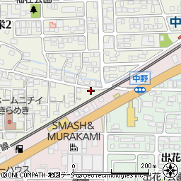 こころとからだの整体院周辺の地図