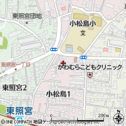 コスモハウス東照宮周辺の地図