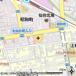 セントラルウェルネスクラブ北仙台周辺の地図