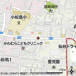 小松島小学校前周辺の地図