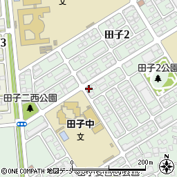 システムパーク田子２丁目駐車場周辺の地図