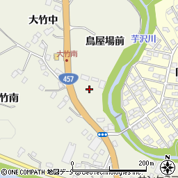 宮城県仙台市青葉区芋沢鳥屋場前周辺の地図