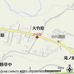 大竹原周辺の地図