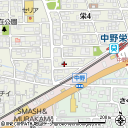 パークハウス中野栄周辺の地図