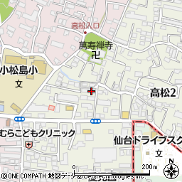 ファミーユサシン５周辺の地図