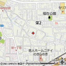 セジュール栄Ｃ棟周辺の地図