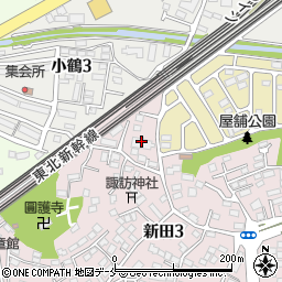 あさひ介護支援センター東仙台周辺の地図