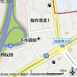 株式会社アクティオ　解体仙台営業所周辺の地図