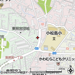 大柳荘周辺の地図