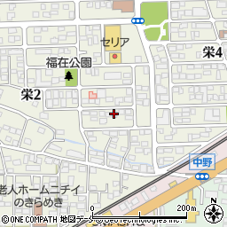 ラフィーネ中野栄周辺の地図