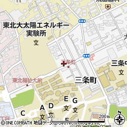 仙台北訪問看護ステーション周辺の地図