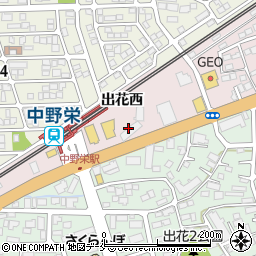 ピザーラ仙台新港店周辺の地図
