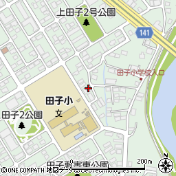 田子ハイツ周辺の地図