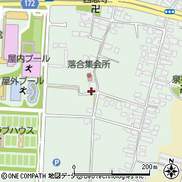 山形県山形市落合町208周辺の地図