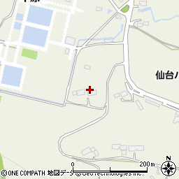 宮城県仙台市青葉区芋沢花坂上野原4周辺の地図