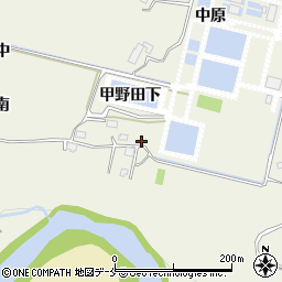 宮城県仙台市青葉区芋沢甲野田下周辺の地図