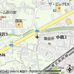 宮城県仙台市宮城野区東仙台1丁目22-5周辺の地図