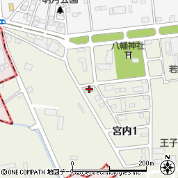 エクセル多賀城周辺の地図