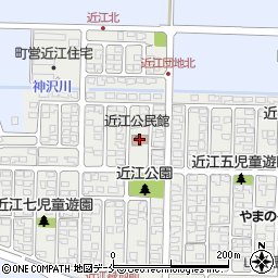 近江公民館周辺の地図