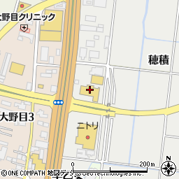 山形トヨタ自動車　大野目店周辺の地図