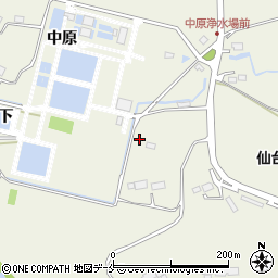 宮城県仙台市青葉区芋沢花坂上野原10周辺の地図