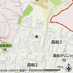クレスト高松弐番館周辺の地図