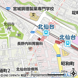平和マンション北仙台周辺の地図