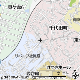 インフィニティ千代田町周辺の地図
