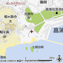 宮城県宮城郡七ヶ浜町菖蒲田浜宅地18周辺の地図