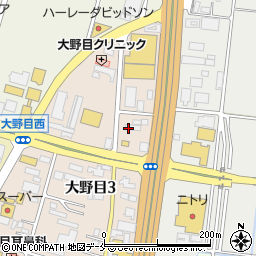 株式会社東北萬国社　山形支店周辺の地図