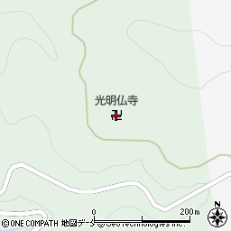 光明仏寺周辺の地図