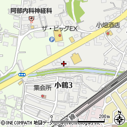 喜久水庵 東仙台本店周辺の地図