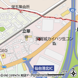 株式会社仙台自動車流通周辺の地図