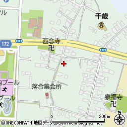 山形県山形市落合町284周辺の地図