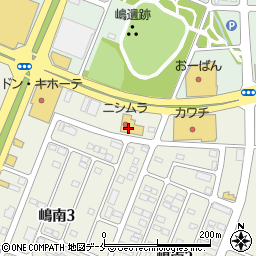 ファッションワールドニシムラ　山形嶋店周辺の地図