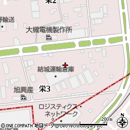 結城運輸倉庫株式会社　仙台営業所周辺の地図