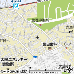 グレイスコート北山周辺の地図