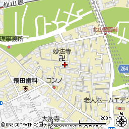 竹駒神社周辺の地図