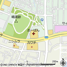 株式会社おーばん　山形嶋店周辺の地図