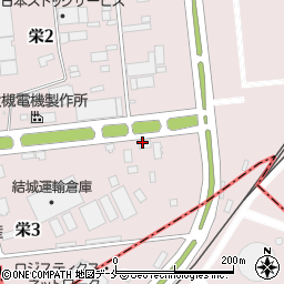 東亜道路工業株式会社　宮城工場周辺の地図