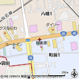 東龍ラーメン専門店周辺の地図