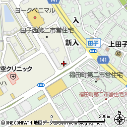 内科循環器科田子中央クリニック周辺の地図