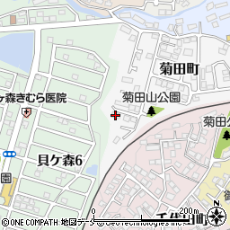 サンガーデン菊田周辺の地図