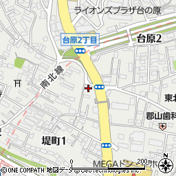 日新化工株式会社　東北営業所周辺の地図