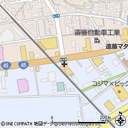 宮城日産多賀城店周辺の地図