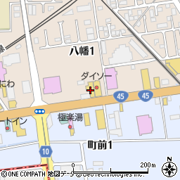 宮城スバル自動車カースポット多賀城周辺の地図