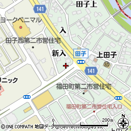 宮城県仙台市宮城野区田子田子西187-2周辺の地図